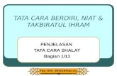 Cr008 1 Tata Cara Takbiratul Ihram