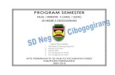 Format Program Semester Kelas 5 SD Negeri 2 Cibogogirang