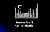 Imam Malik Rahimahullah [Ag Form 4]