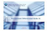 03 Persamaan Diferensial Orde II