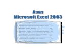 Asas Microsoft Excel 2003