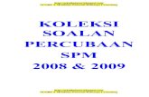 Koleksi Percubaan Spm 2008&2009