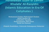 Pendidikan Islam di Zaman Khulafa’ Al-Rasyidin
