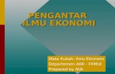 1-Pengantar Ilmu Ekonomiatik