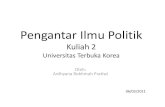 Copy of Pengantar Ilmu Politik Kuliah 2