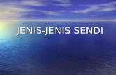 JENIS-JENIS SENDI