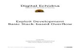 Exploit Development: Basic Stack-based Overflow