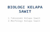 Biologi Kelapa Sawit Presentase Fawait