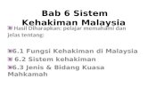 Bab 6 Sistem Kehakiman Malaysia