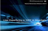 User Experience in WPF and Silver Light With Expression Blend