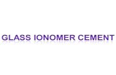 Glass Ionomer