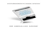 eBook Abdullah Azzam Ayatur Rahman Fie Jihadil Afghan