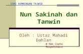 Nun Sakinah Dan Tanwin