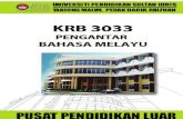KRB3033 Pengantar Bahasa Melayu