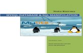 Nota Kursus MySQL Database Dan SQL Manipulation
