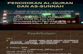 Pendidikan Al-Quran Dan as-Sunnah
