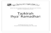tazkirah ihya ramadhan