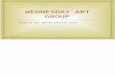 Wednesday Art Group
