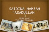 SAIDINA HAMZAH