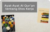 Ayat-Ayat Al Qur’an tentang Etos Kerja