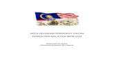 Nota Pengajian Malaysia MPW 2133 Peringkat Ijazah 2012