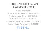 Superposisi Getaran Harmonik ( Sgh )