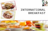 International Breakfast