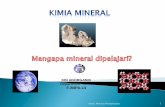 1 a. Mengapa Mineral Dipelajari