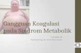 gangguan koagulasi pada sindrom metabolik