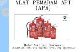 Alat Pemadam API (Fire Extinguisher)