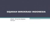 Sejarah birokrasi indonesia