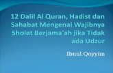 12 dalil sholat berjama'ah by Ibnul Qoyyim