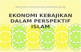 Ekonomi kebajikan dalam perspektif islam (slide show)