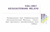 Taklimat Kesusasteraan Melayu SPN21
