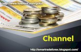 Belajar cara membuat channel untuk trading forex