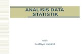 Analisis data statistik oleh sudibyo supardi