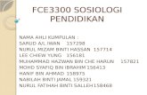 Fce3300 sosiologi pendidikan