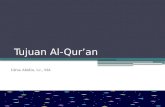 Tujuan al-Qur'an