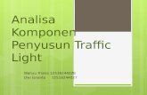 Analisa komponen penyusun rangkaian traffic light system