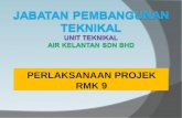 Perlaksanaan Projek RMK9 Air Kelantan Sdn Bhd