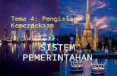 STPM 2014 SEMESTER 3 : Sistem Pemerintahan