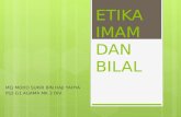 Etika Imam dan Bilal