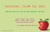 Sosiologi islam ssl 3023