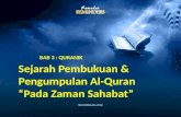 Sejarah Penulisan dan Pembukuan al-Quran zaman Sahabat