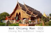 Wat chiang man 清曼寺 chiangmai buddhist temple