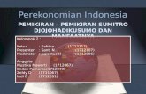 Perekonomian Indonesia Sumitro