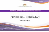 Dokumen standard pk kssr tahun 1