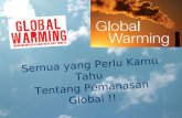 Slide Global Warming utk pelajar
