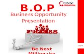 Business Opportunity Presentation BNM rev:01