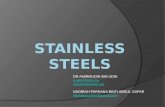 Stainless steels slide presentation